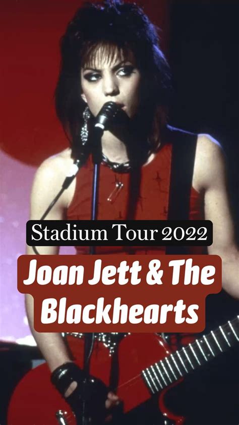 joan jett stadium tour 2022