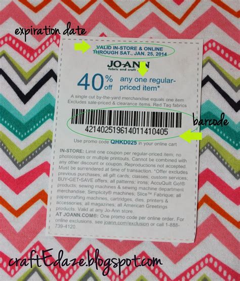 Saving Money At Joann Fabric With Coupons