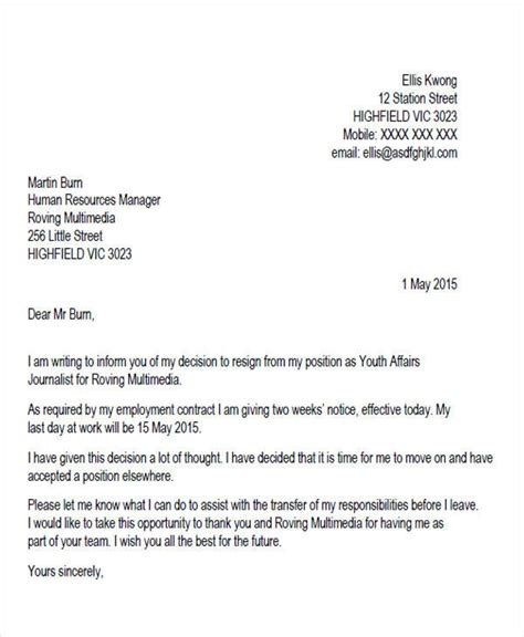 Resignation Letter From A New Job For Your Needs Letter