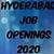 job opportunities for freshers in hyderabad temperature pakistan