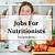 job opportunities in nutrition