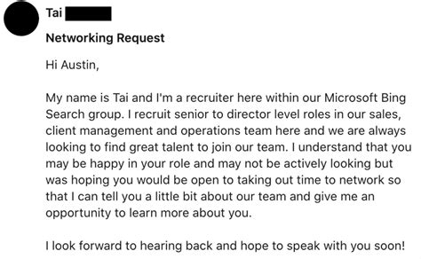 Job Posting Example Linkedin Connection Request Messages