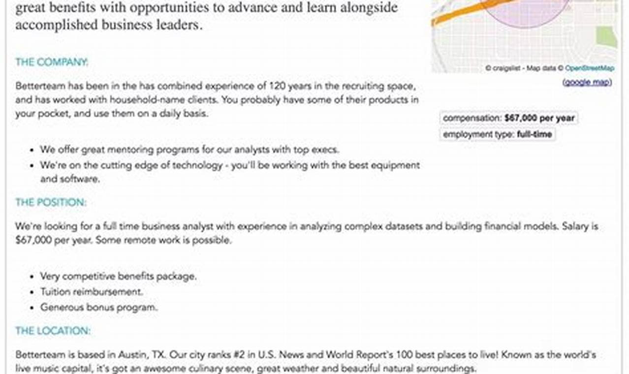 Job Posting Examples for Finance Professionals: A Guide to Attract Top Talent