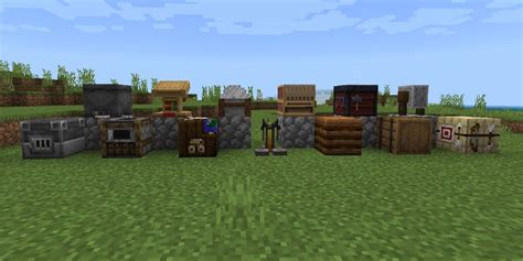 Job Blocks In Minecraft