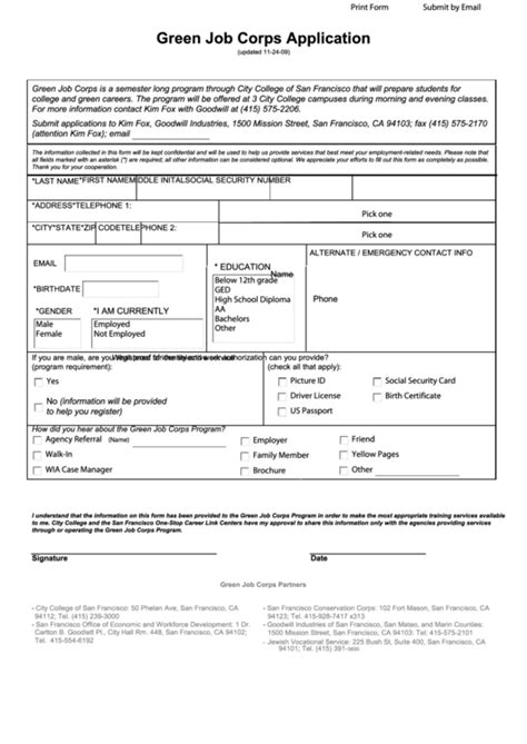 job corps application form