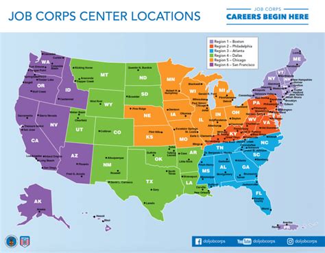 job corps locations map