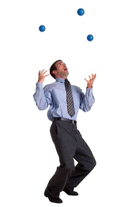 job interview juggling