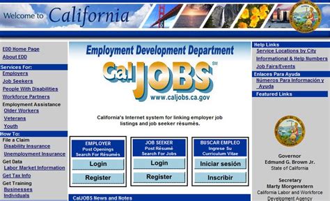 job sites california - caljobs