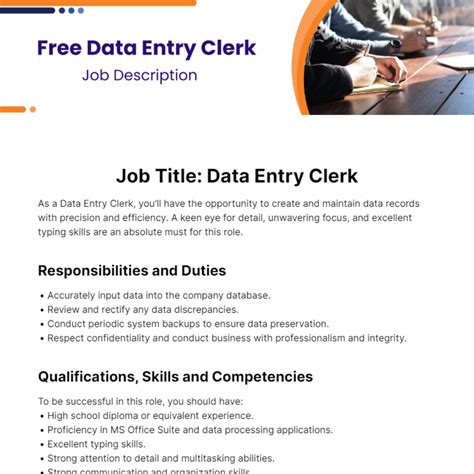 Job Title For Data Entry