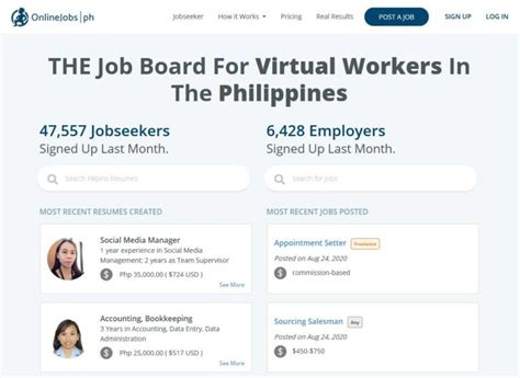 job websites online philippines