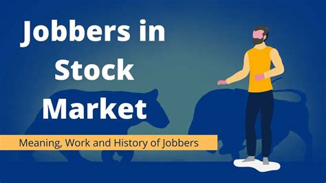 jobber meaning in stock market