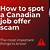 jobs in canada for nigerians scamming