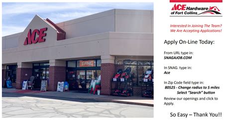 jobs at ace hardware