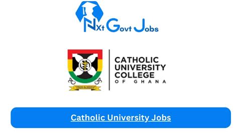 jobs at catholic university