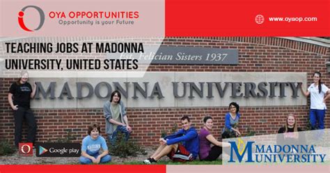 jobs at madonna university