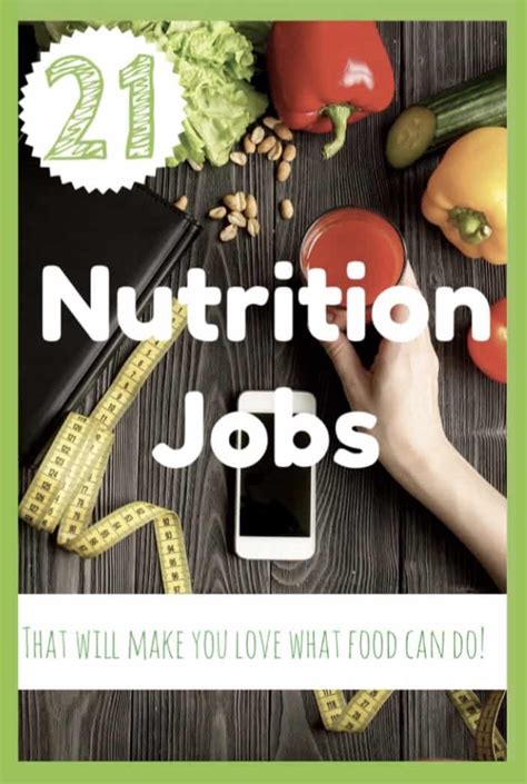 jobs for nutrition students