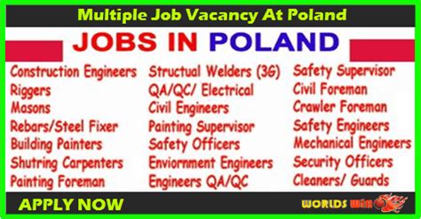 jobs in poland for american citizens