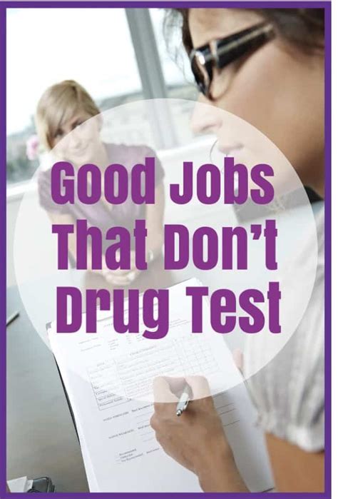 25 Good Jobs That Don't Drug Test in 2019