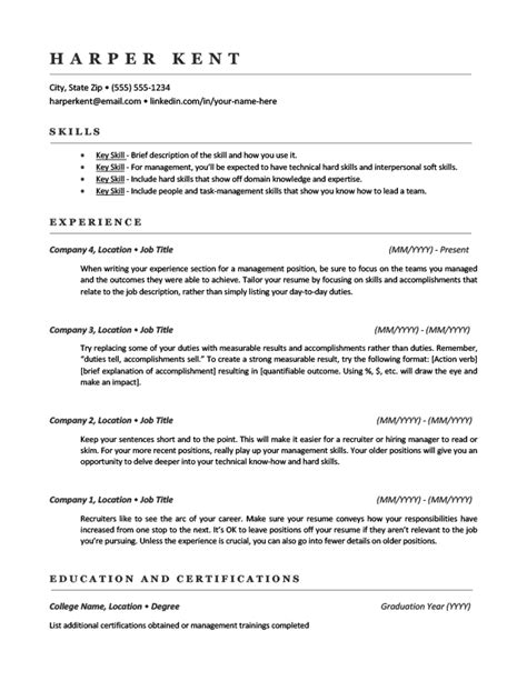 jobscan resume builder templates