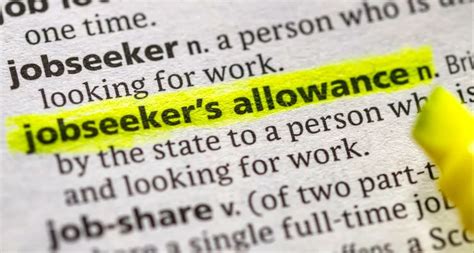 jobseekers allowance application