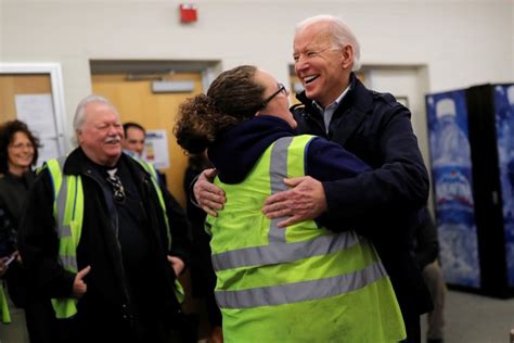 joe biden driving a school bus