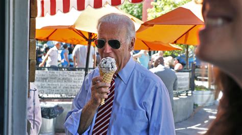 joe biden leaves speech for ice cream