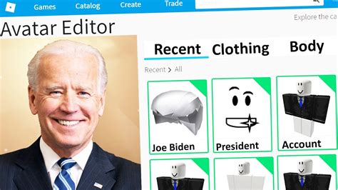 joe biden roblox id