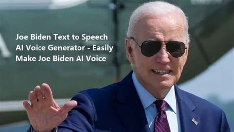 joe biden text to speech demo