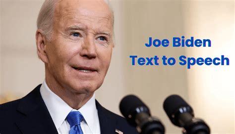 joe biden text to speech generator