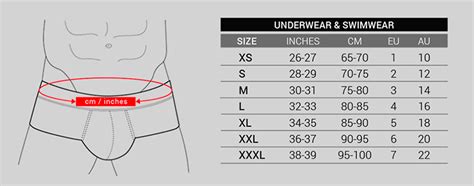 Joe Boxer Underwear Sizing