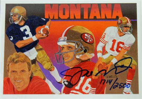 joe montana football heroes card value