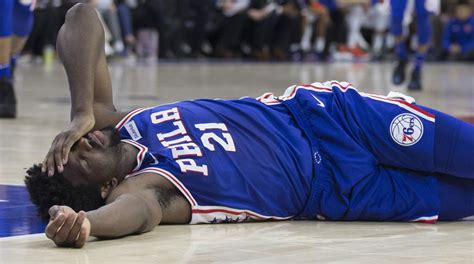 joel embiid injury stats