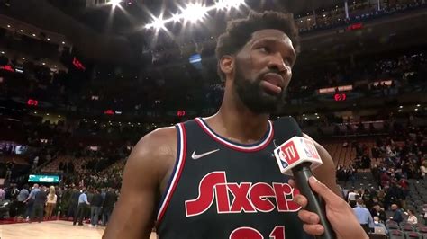 joel embiid post game interview 76ers