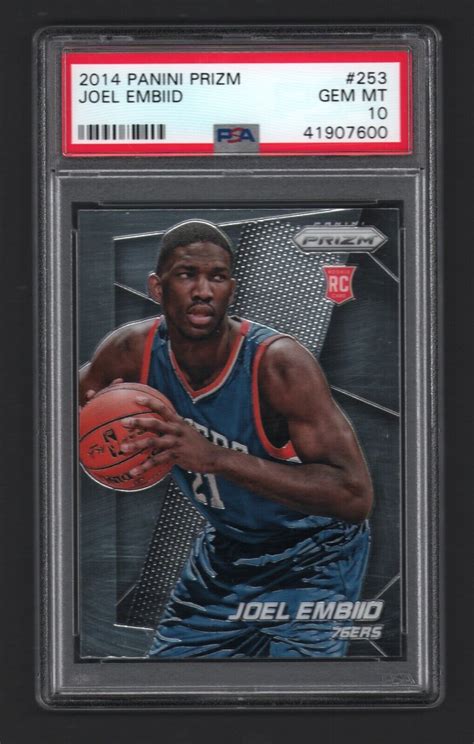 joel embiid prizm rookie card