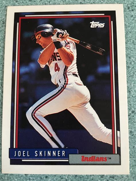 joel skinner baseball card value