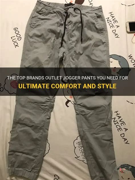 Jogger Pants Brands