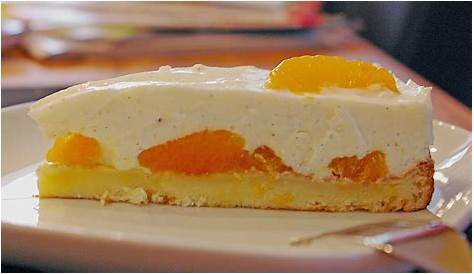 Quark - Joghurt - Sahne - Torte mit Mandarinen (Rezept mit Bild