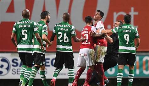 Sporting empata em Braga mas mantém liderança da Liga a par de FC Porto