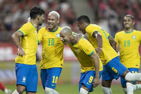 jogo amistoso da seleção brasileira