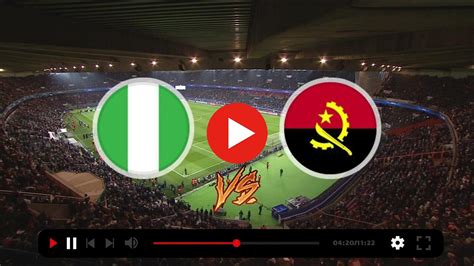 jogo angola nigeria ao vivo