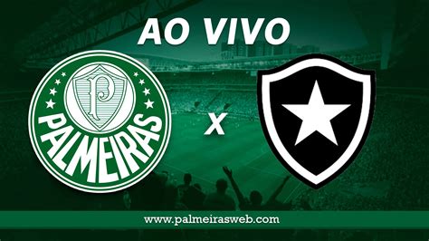 jogo do botafogo x palmeiras