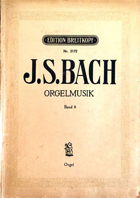 johann sebastian bach compositions