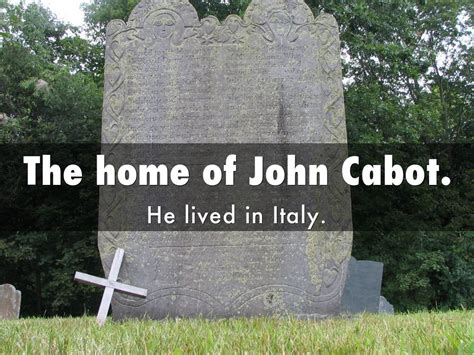 john cabot birth and death date