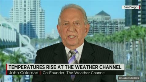 john coleman weather channel climate change