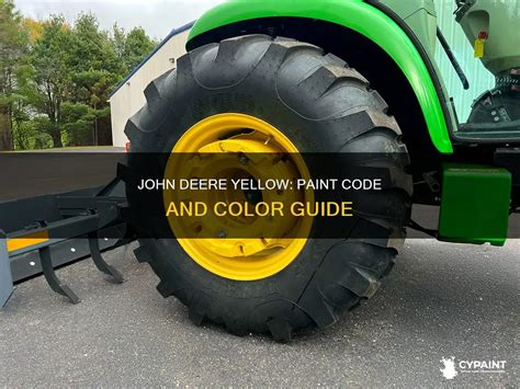 John Deere Ag Yellow Paint Code