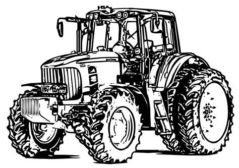 John Deere Tractor Printables
