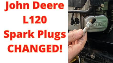 John Deere Tractor Spark Plug Replacement