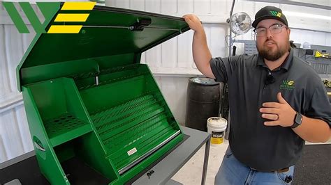 John Deere Triangle Tool Box Loaded