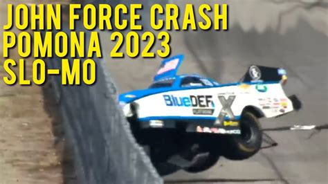 john force crash 2023