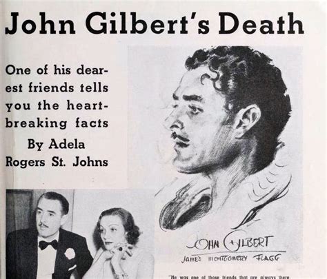 john gilbert cause of death